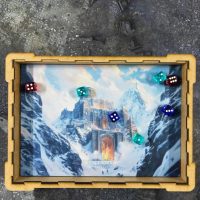 Dice Tray - Snow Fortress