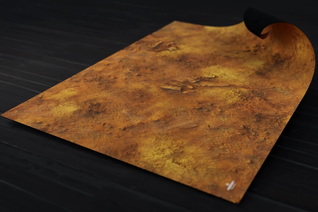 Dusty Landscape styled gaming mat for warhammer 40k or tabletop games