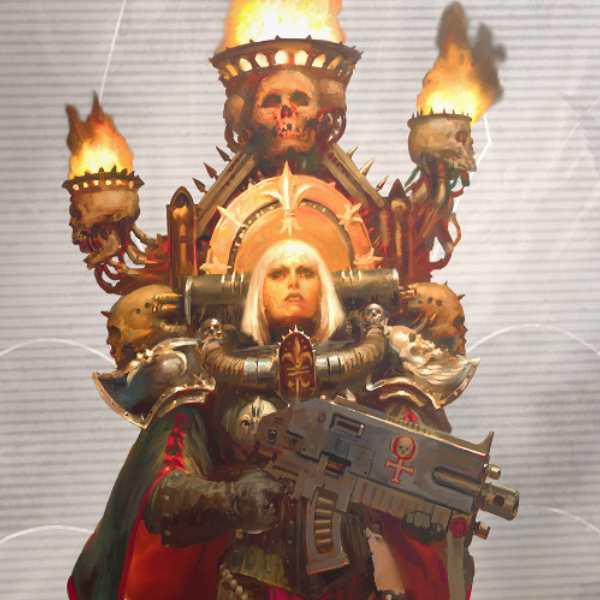 Adepta Sororitas 1x1 feature image for Warhammer 40k