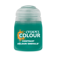 Citadel Paints Aeldari Emerald Contrast Paint for Warhammer model painting