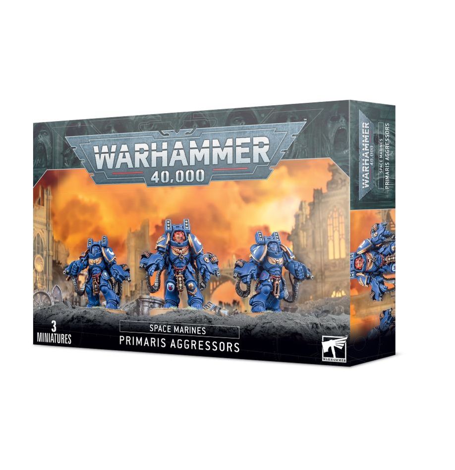 Space Marines Primaris Aggressors Warhammer 40k model kit