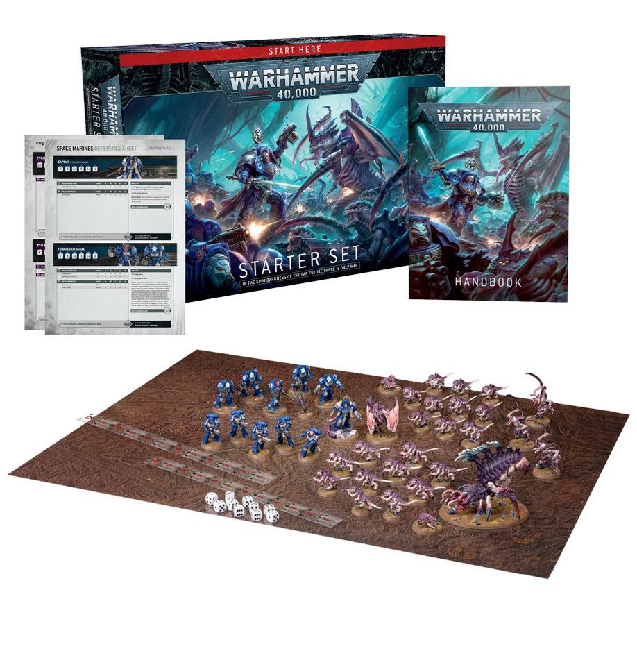 Warhammer 40,000 Starter Set for playing and learning warhammer 40k