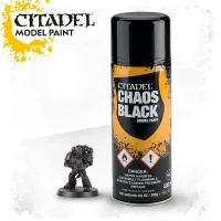 Chaos Black - Spray Paint for spray painting warhammer models