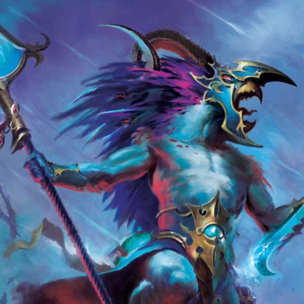 Disciples of Tzeentch 1x1 feature image for Warhammer AOS