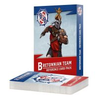 Bretonnian Team Reference Card Pack for blood bowl
