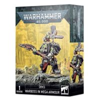 Orks Warboss in Mega Armour for playing warhammer 40k