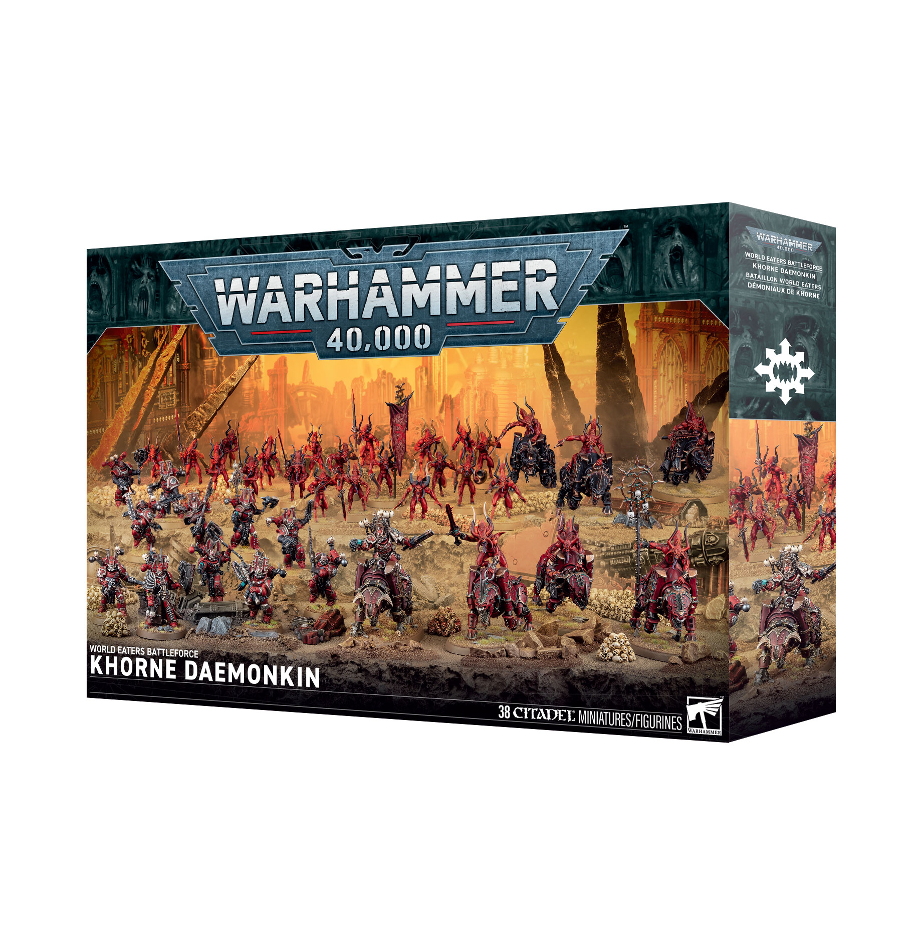 World Eaters Khorne Daemonkin Battlforce for playing warhammer 40k