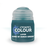 Sons of Horus Green - Layer Paint for painting warhammer